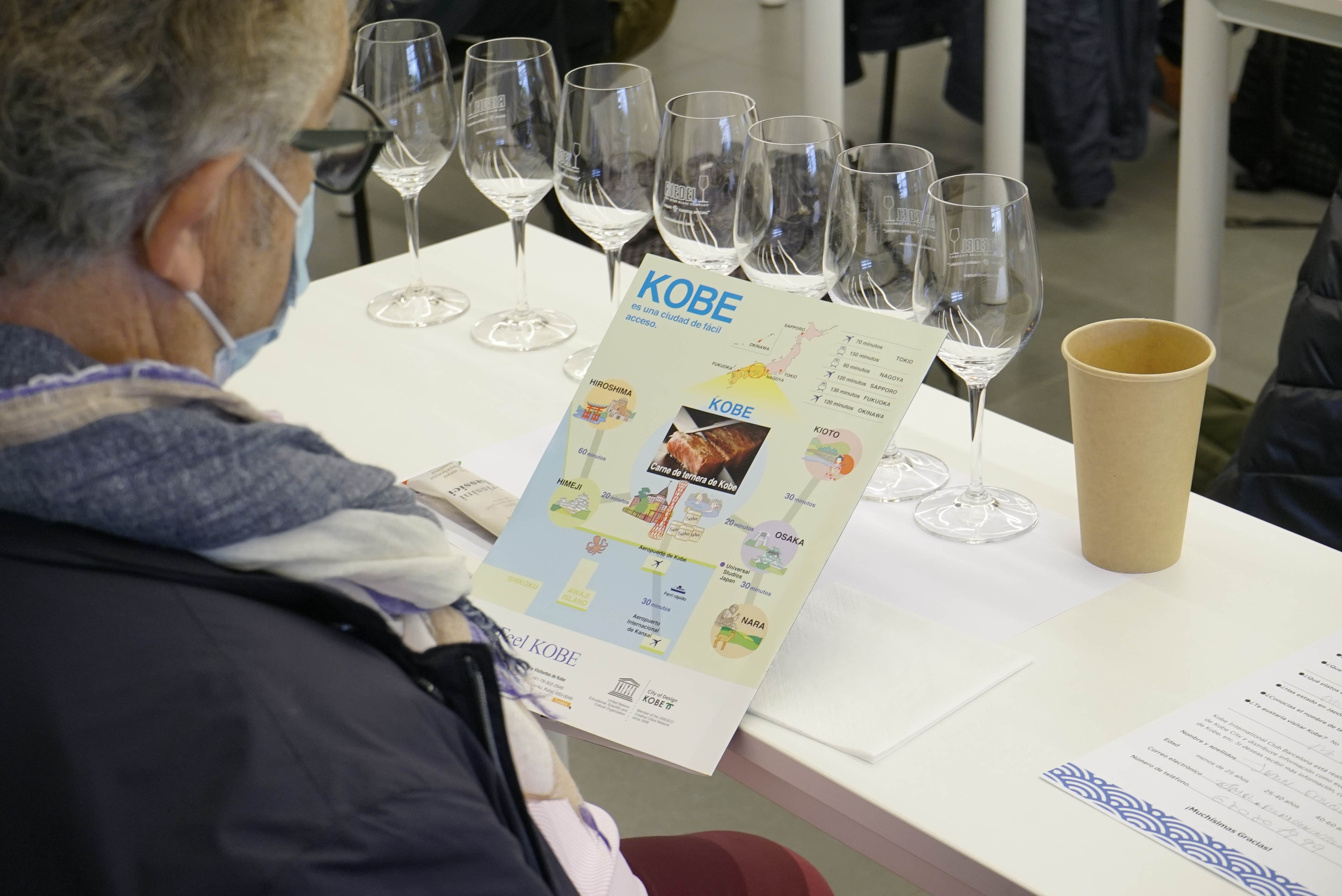 Photography from: Cata de sakes de Kobe en el CETT | CETT